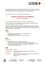 Annonce Emploi apprenti-e employé- de commerce